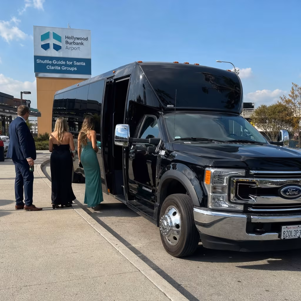 Hollywood Burbank Airport (BUR) Shuttle Guide for Santa Clarita Groups