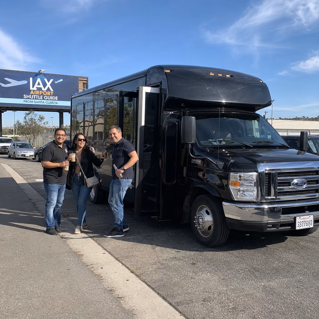 LAX Airport Shuttle Guide from Santa Clarita