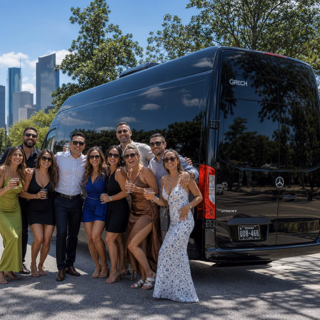 Birthday party bus