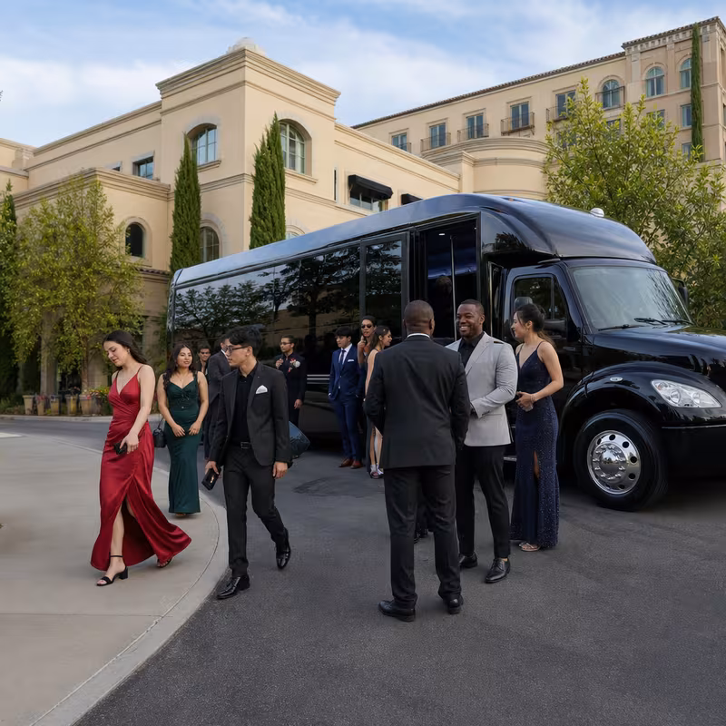 Private event transportation