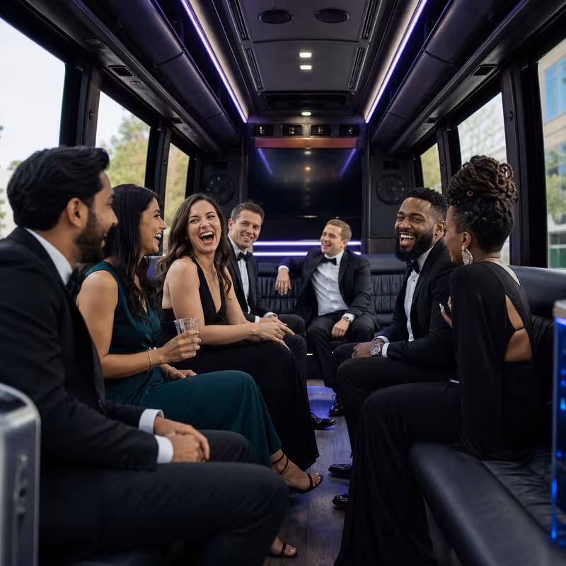 Santa Clarita Prom & Homecoming Transportation fleet vehicle