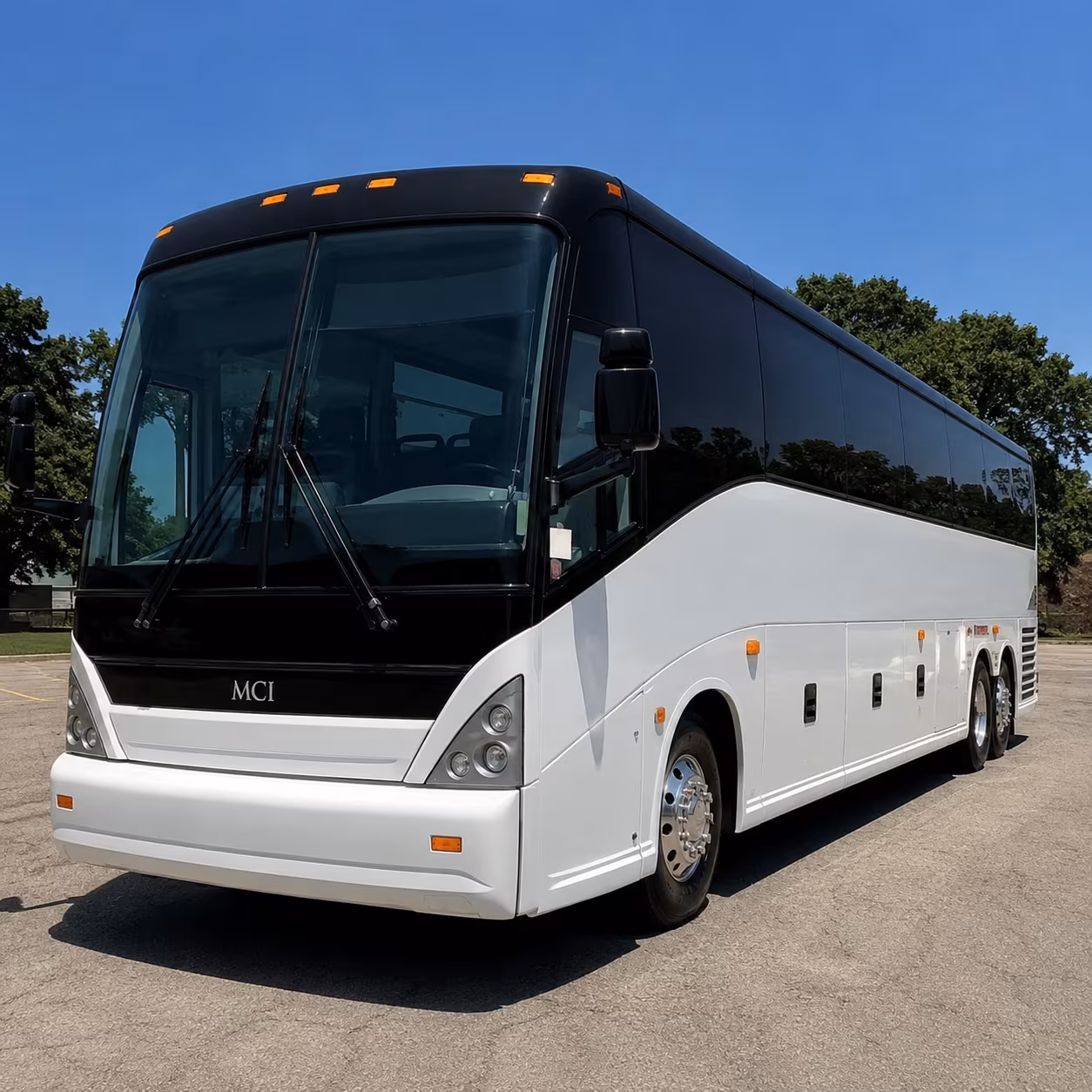 Santa Clarita Airport Shuttle & Transportation party bus exterior