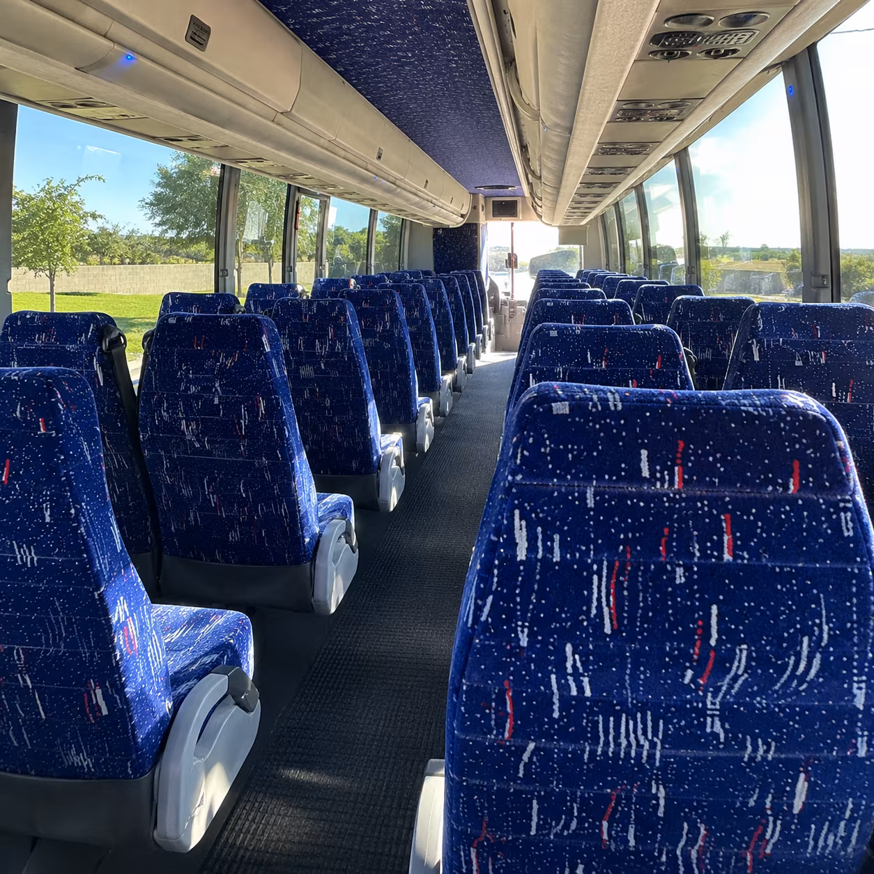 Santa Clarita Airport Shuttle & Transportation party bus exterior