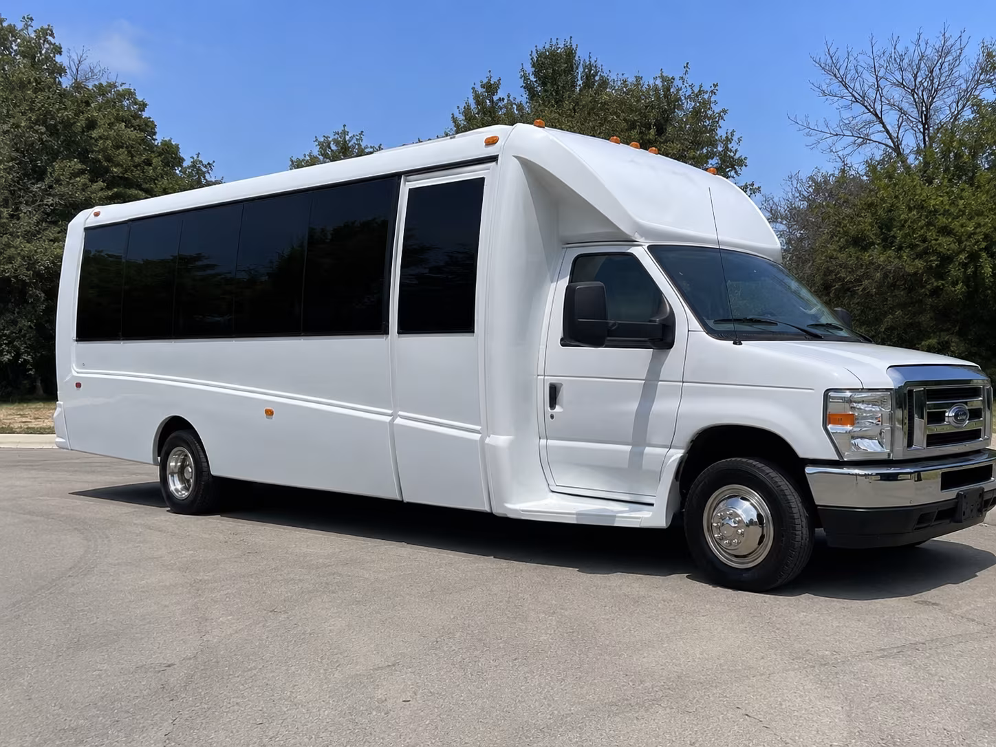 Santa Clarita Bachelor & Bachelorette Transportation party bus exterior