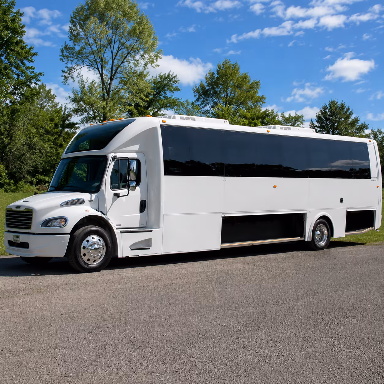 Santa Clarita Prom & Homecoming Transportation party bus interior