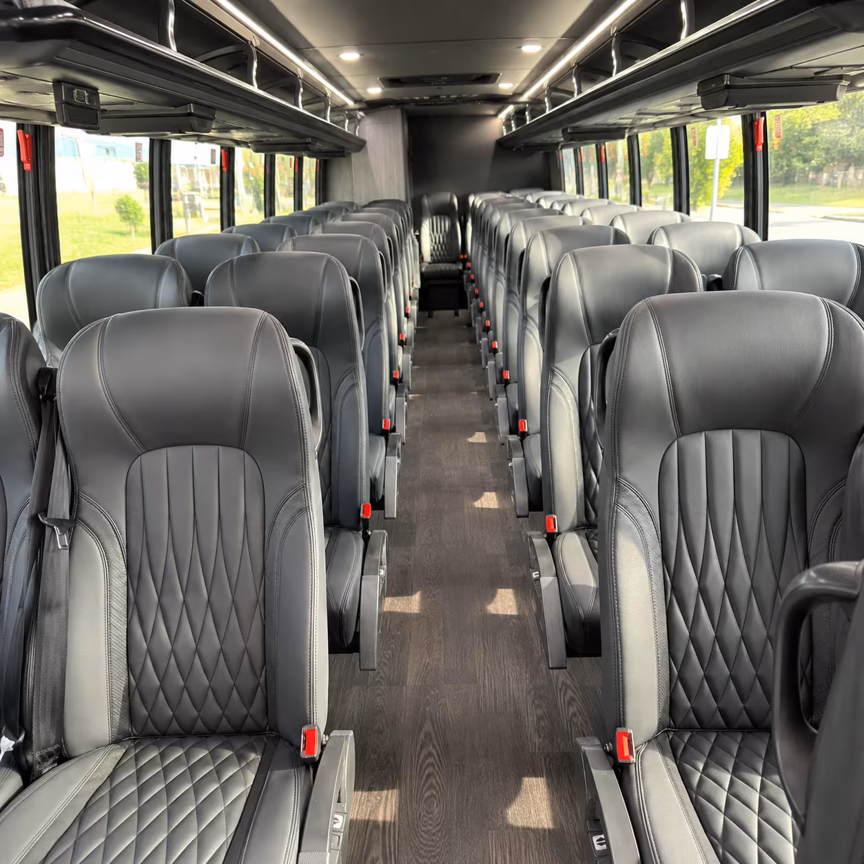 Santa Clarita School Event Transportation onboard seating