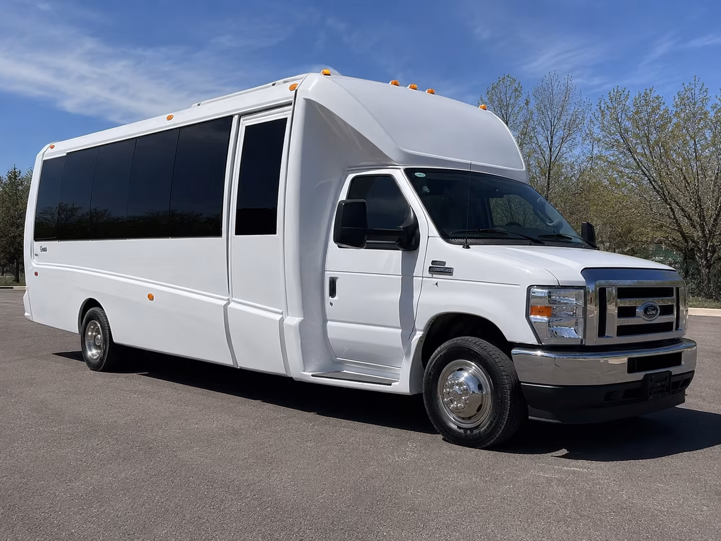 Santa Clarita Sporting Event Transportation party bus exterior