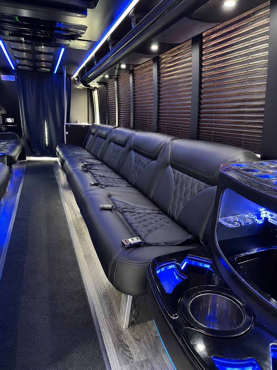 Santa Clarita Winery Tour & Pub Crawl Transportation party bus exterior