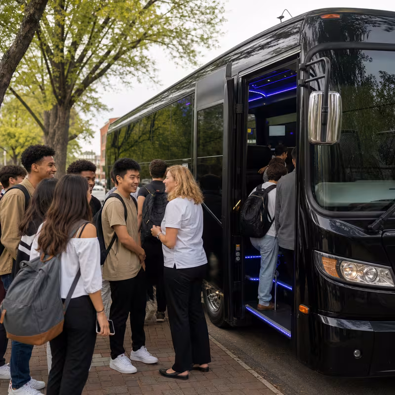 Santa Clarita School Transportation fleet vehicle