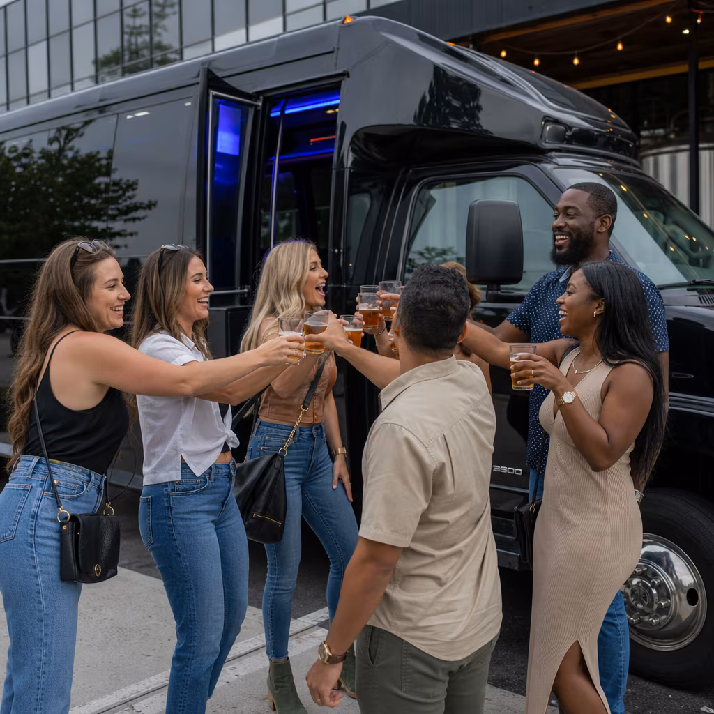 Santa Clarita Winery Tour & Pub Crawl Transportation